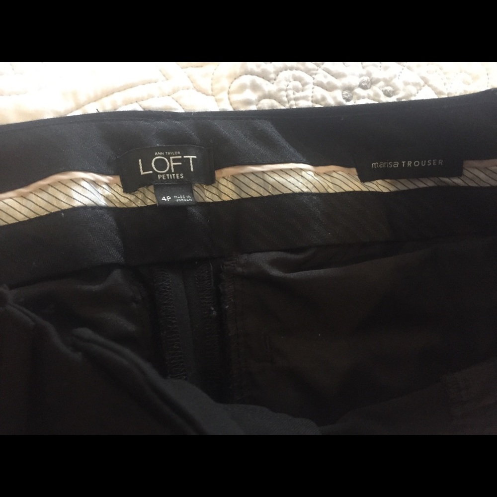 Black dress pants - LOFT Ann Taylor - Picture 2 of 5
